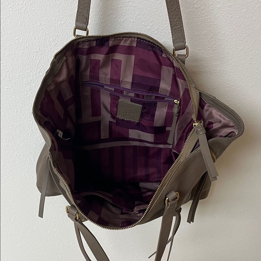 Kooba leather Taupe Tote Bag - Picture 4 of 7